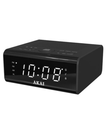 Akai ACR-2010 Ψηφιακό ρολόι-ξυπνητήρι με ραδιόφωνο AM/FM και διπλή αφύπνιση