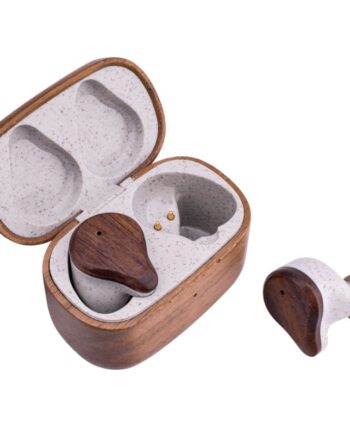 Akai BTE-W300ENC Bamboo ασύρματα ακουστικά με Bluetooth, handsfree, TWS, ENC και ΝΤC