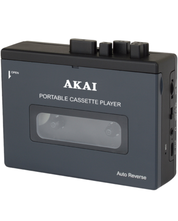 AKAI Pocket Tape Φορητό Κασετόφωνο με Bluetooth 5.4 (IN/OUT), Εγγραφή & Auto-Reverse, USB-C, έως 7h