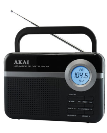 Akai PR006A-471U Ψηφιακό ραδιόφωνο με USB και κάρτα SD
