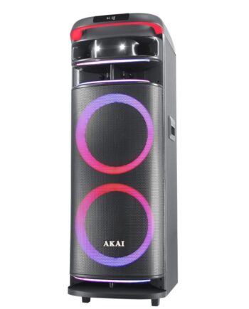 AKAI Party Speaker 1200 Φορητό Ηχείο Πάρτι 100W με Bluetooth 5.3, FM & TWS