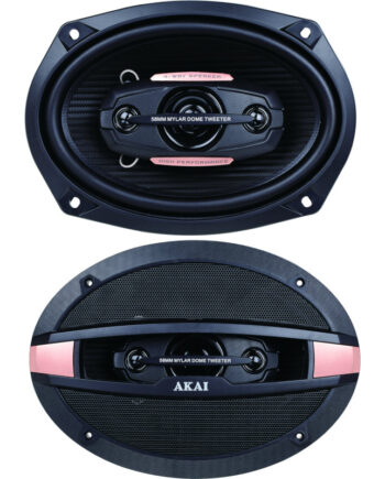 Akai TJ-690 Οβάλ ηχεία αυτοκινήτου 4 δρόμων 6 x 9″ 89 W