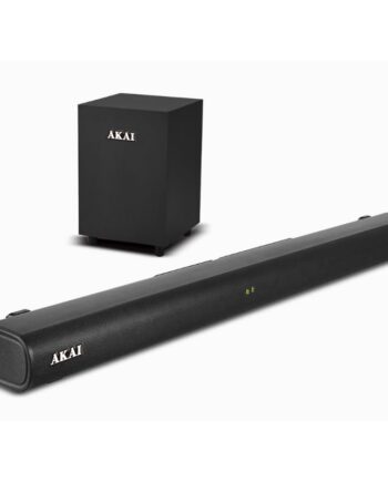 Akai ASB-20CSW Soundbar και ενσύρματο subwoofer με Bluetooth, USB, AUX, EQ, HDMl, COAX, OPT και τηλεχειριστήριο– 80W RMS